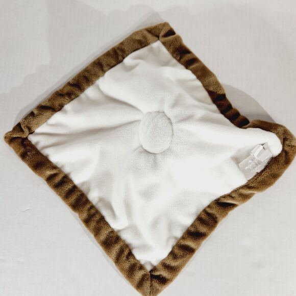 Levtex Deer Baby Security Blanket Lovey Brown White 11in 2018 Antlers Soft Toy - Picture 2 of 10